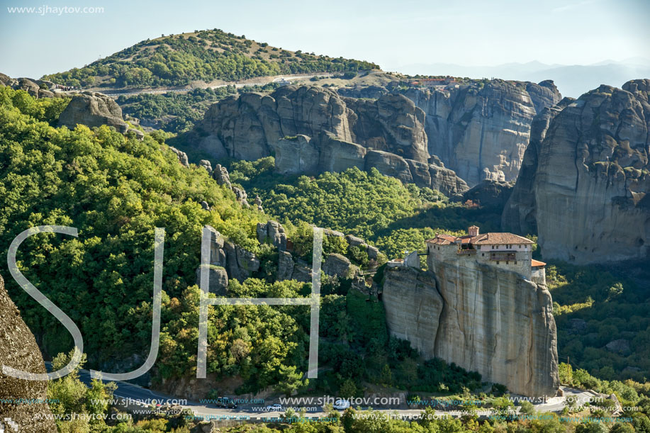 Meteora Monasteries Landscape, Greece