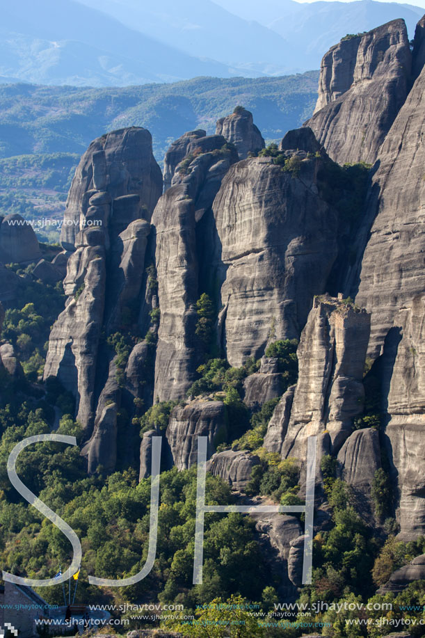 Meteora Monasteries Landscape, Greece