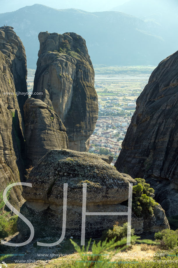 Meteora Monasteries Landscape, Greece