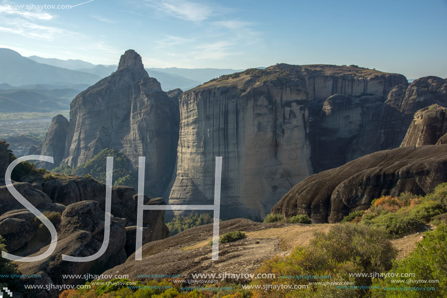 Meteora Monasteries Landscape, Greece