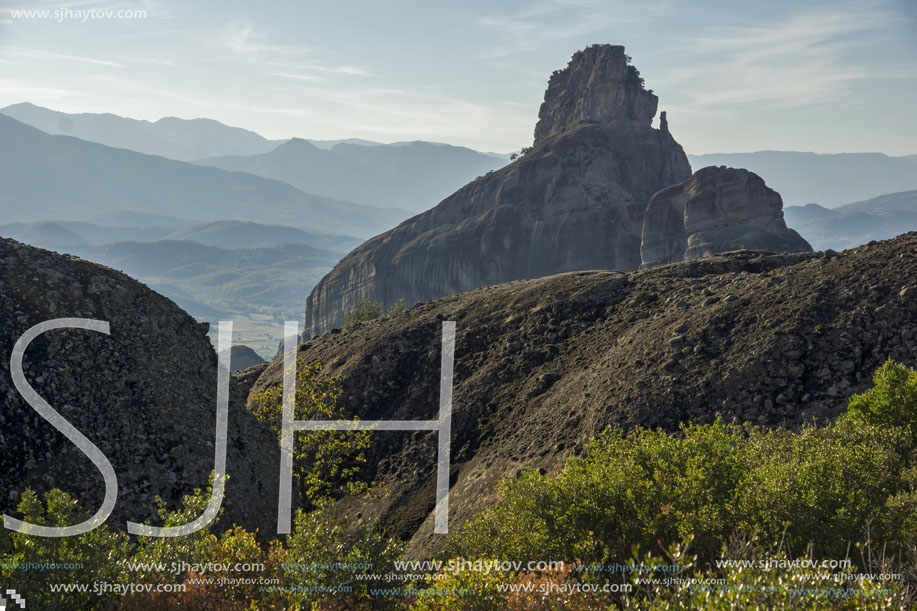 Meteora Monasteries Landscape, Greece