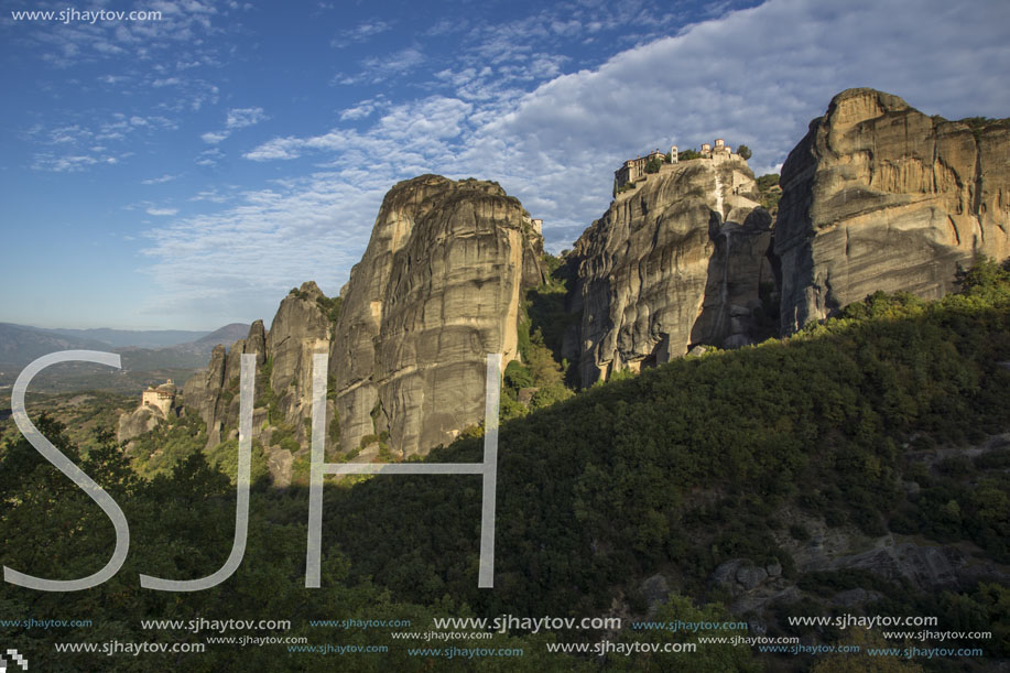 Meteora Monasteries Landscape, Greece