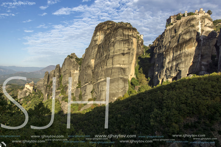 Meteora Monasteries Landscape, Greece