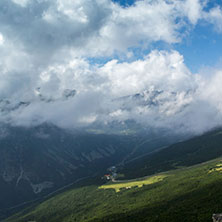 Rila Mountain, Yastrebets, View towards Markudzhitsite and Musala peak, Bulgaria