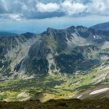 Rila Mountain, Marichini Lakes View from Musala Peak, Bulgaria