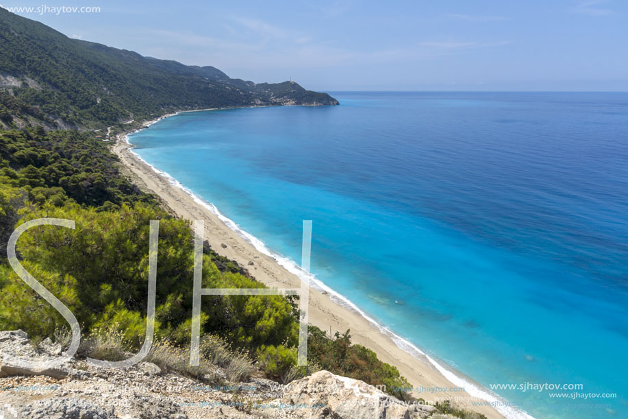 Kokkinos Vrachos Beach, Lefkada, Ionian Islands, Greece