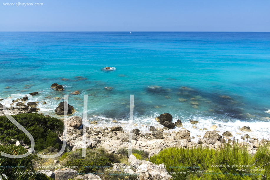 Agios Nikitas Beach, Lefkada, Ionian Islands, Greece