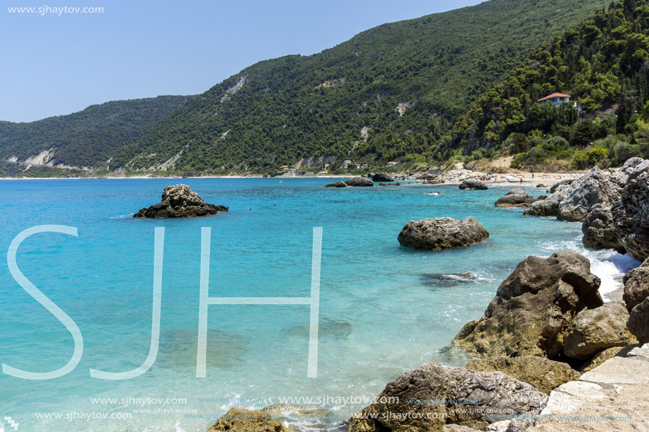 Agios Nikitas Beach, Lefkada, Ionian Islands, Greece