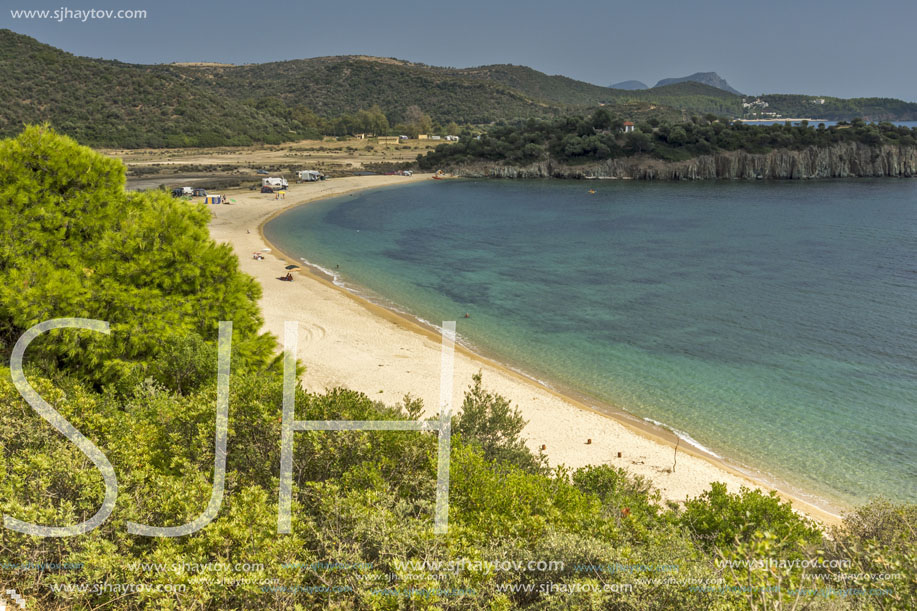 Azapiko Beach, Chalkidiki,  Sithonia, Central Macedonia, Greece