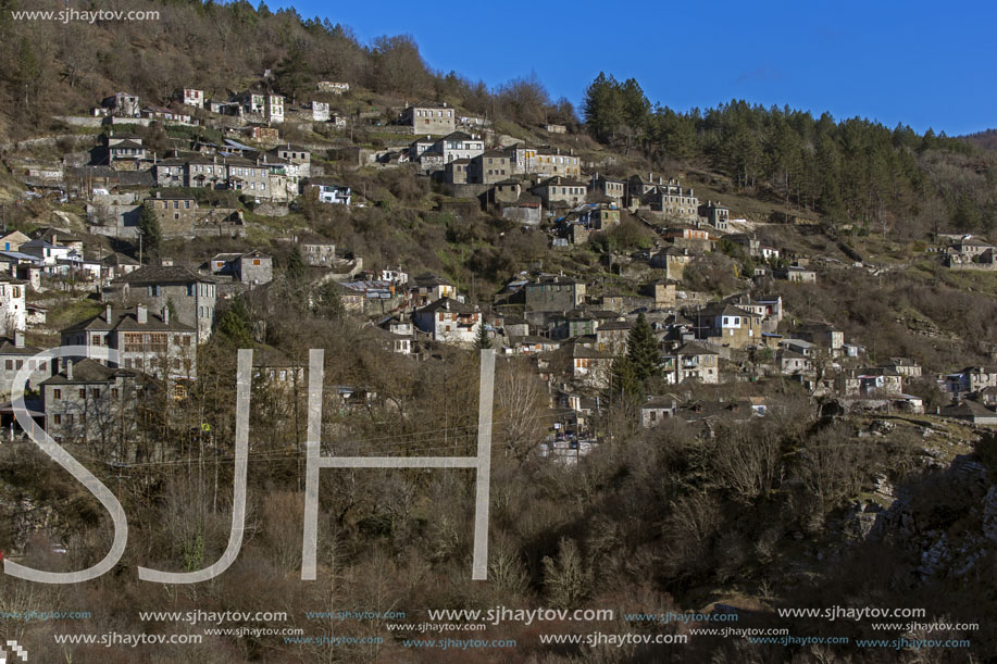 Kipoi village, Pindus Mountains, Zagori, Epirus, Greece