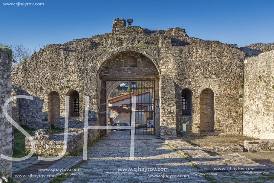 View of the castle of Ioannina, Epirus, Greece