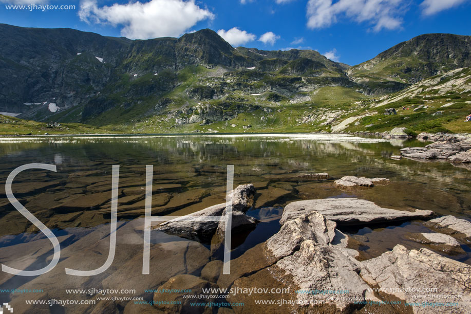 The Twin Lake, The Seven Rila Lakes, Rila Mountain, Bulgaria