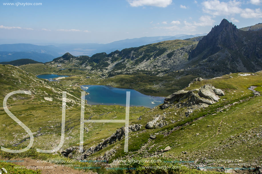 The Twin and The Trefoil lakes, The Seven Rila Lakes, Rila Mountain, Bulgaria