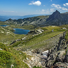 The Twin and The Trefoil lakes, The Seven Rila Lakes, Rila Mountain, Bulgaria