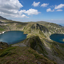 The Eye and The Kidney Lakes, The Seven Rila Lakes, Rila Mountain, Bulgaria