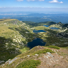 The Twin, The Trefoil, The Fish and The Lower Lake, The Seven Rila Lakes, Rila Mountain, Bulgaria
