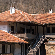 Panorama of medieval Poganovo Monastery of St. John the Theologian, Serbia
