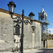 Belfry of the Church in Lefkada town, Ionian Islands, Greece