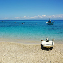 Blue Waters of the Agios Nikitas Beach, Lefkada, Ionian Islands, Greece