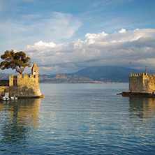 Fortification at the port of Nafpaktos town, Western Greece
