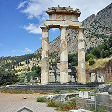 Athena Pronaia Sanctuary at Delphi, Central Greece