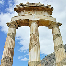 Athena Pronaia Sanctuary at Delphi, Central Greece