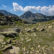 The Tooth, the Dolls and  Yalovarnika peaks in Pirin Mountain, Bulgaria
