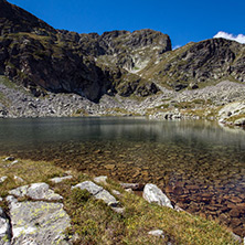 Amazing view of Elenski lakes, Rila Mountain, Bulgaria
