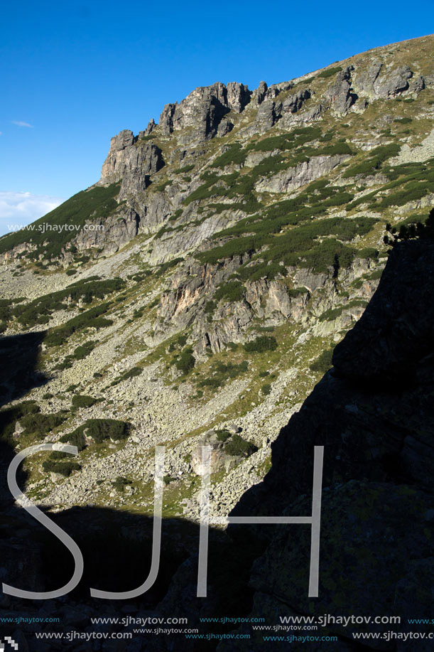 Amazing view of The Camels Peak, Rila Mountain, Bulgaria