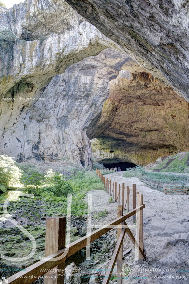 Devetashka cave interior near city of Lovech, Bulgaria