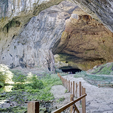 Devetashka cave interior near city of Lovech, Bulgaria