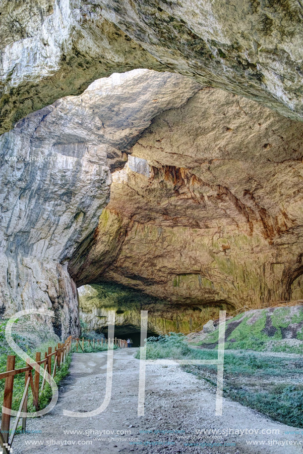 Devetashka cave interior near city of Lovech, Bulgaria