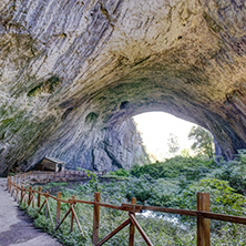 Devetashka cave interior near city of Lovech, Bulgaria