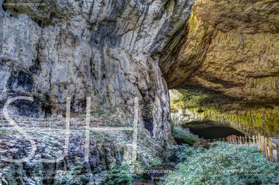 Devetashka cave interior near city of Lovech, Bulgaria