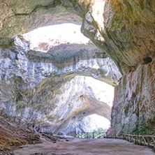 Devetashka cave interior near city of Lovech, Bulgaria