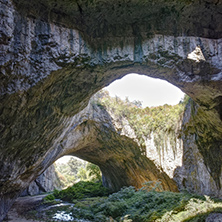 Devetashka cave interior near city of Lovech, Bulgaria