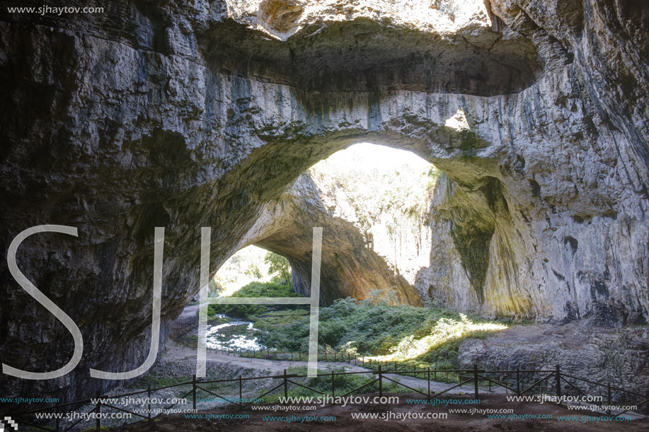 Devetashka cave interior near city of Lovech, Bulgaria