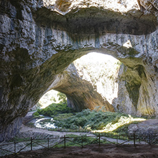 Devetashka cave interior near city of Lovech, Bulgaria