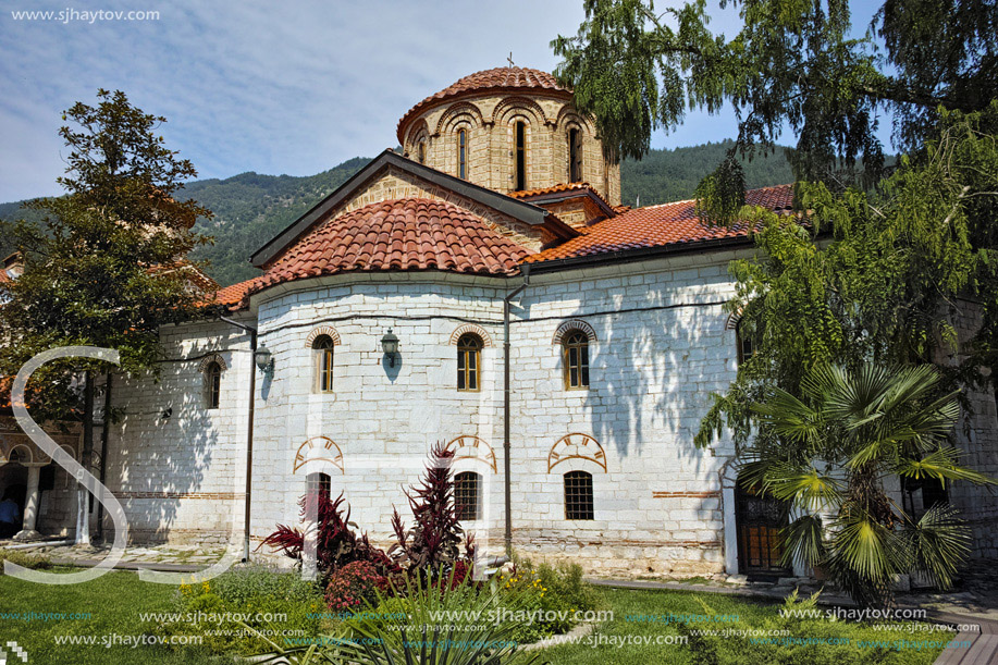 Main church in Medieval Bachkovo Monastery, Bulgaria