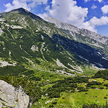 Amazing view of Hvoynaty Peak, Pirin Mountain, Bulgaria