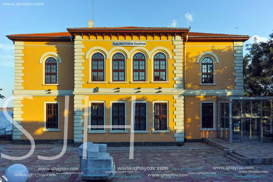 Building of art gallery  in Town of Sozopol,  Burgas Region, Bulgaria