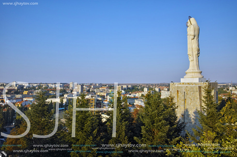 The biggest Monument of Virgin Mary in the world, City of Haskovo, Bulgaria