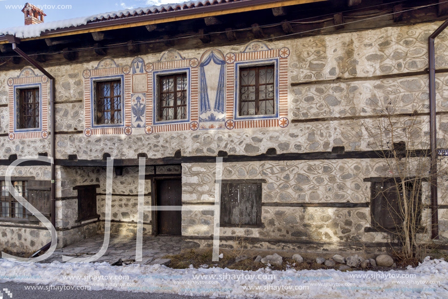 Medieval house in town of Bansko, Blagoevgrad region, Bulgaria