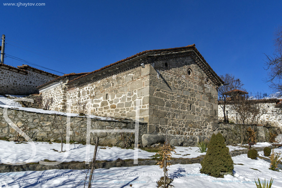 Medieval church of  St. Theodore Tyron and St. Theodore Stratelates, Dobarsko village,   Blagoevgrad region, Bulgaria
