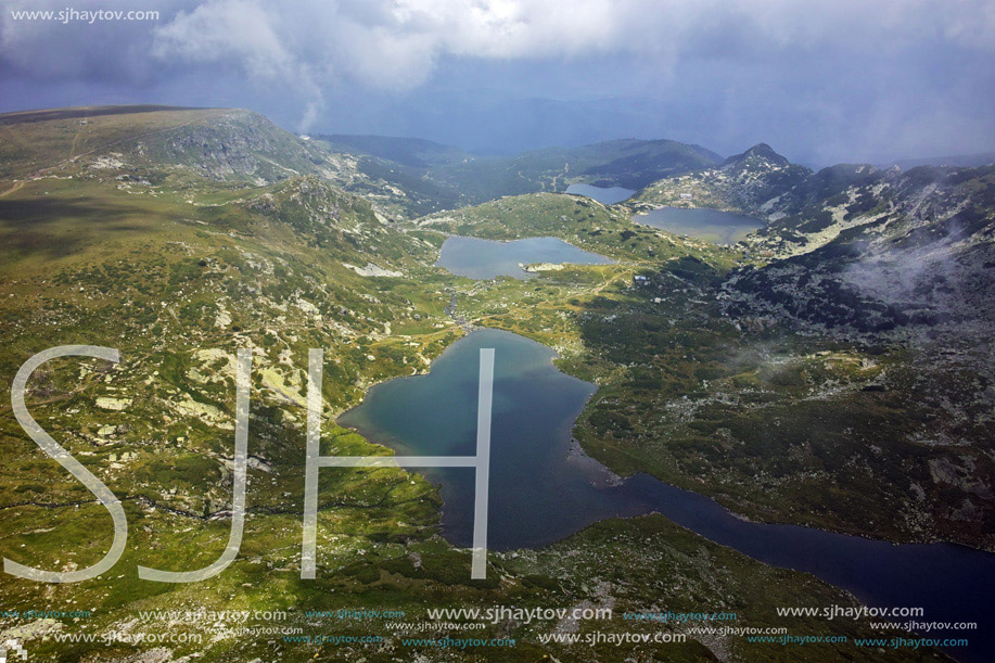 The Twin, The Trefoil, the Fish and The Lower Lakes, The Seven Rila Lakes, Bulgaria