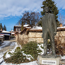 Monument of Todor Kableshkov  in historical town of Koprivshtitsa, Sofia Region, Bulgaria