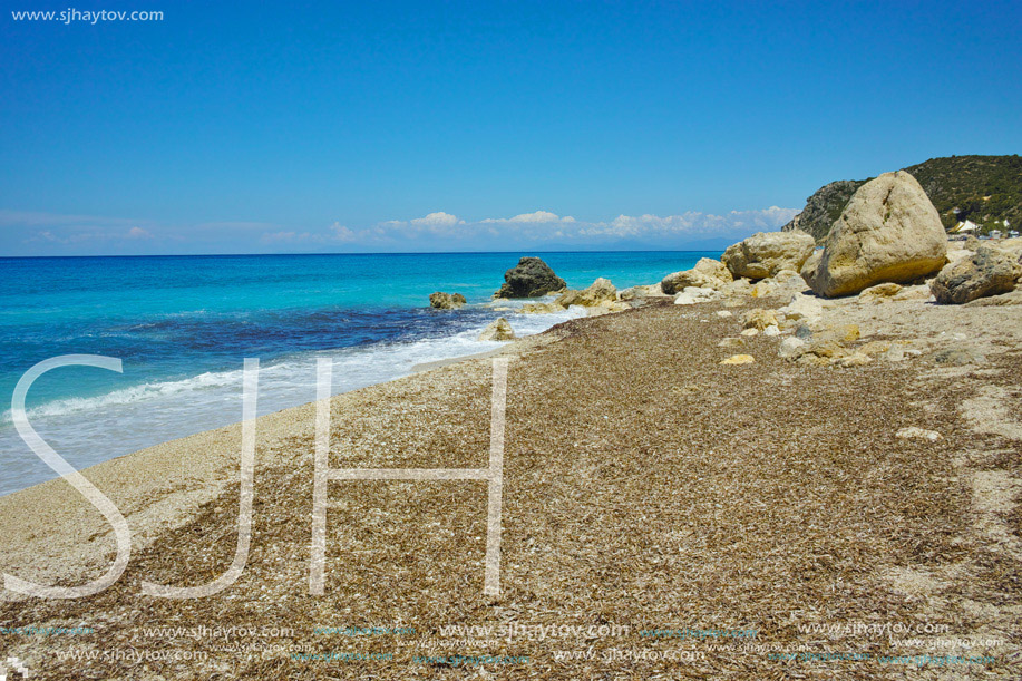 Amazing view of Katisma Beach, Lefkada, Ionian Islands, Greece