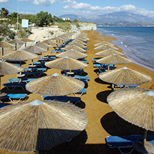Amazing Panorama of xsi beach, Kefalonia, Ionian Islands, Greece