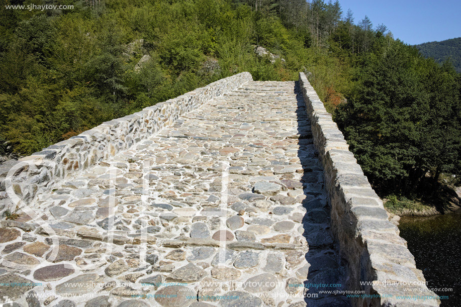 The Devil"s Bridge over Arda river and Rhodopes mountain, Kardzhali Region, Bulgaria