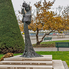 Monument of Empress Elisabeth of Austria,  Geneva, Switzerland